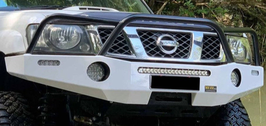 Muzzbar - Nissan GU Patrol Series 4+ Bull Bar